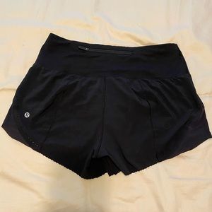 Black lulu lemon shorts